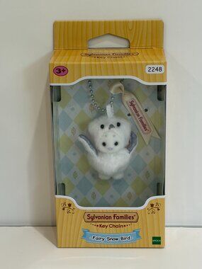 Calico Critters Sylvanian Families Fairy Snow Bird Keychain LIMITED